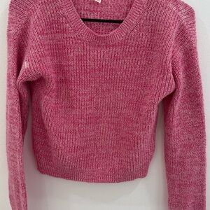Cat & Jack Rose Pink Crewneck Sweater
